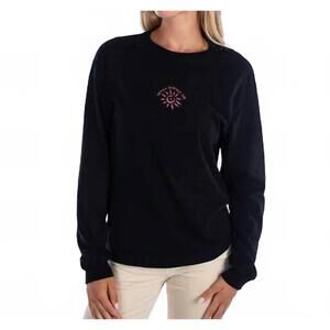 NEW JETTY women's sunsets long sleeve tee in black